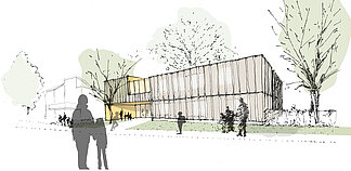 3.Preis beim Wettbewerb Neubau Kita "Wolkenschloss" in Schriesheim