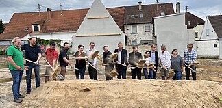 Wir freuen uns: Spatenstich in Walldorf!